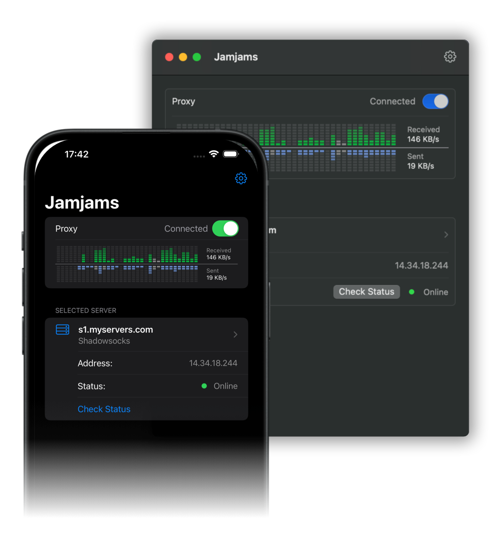 Jamjams app